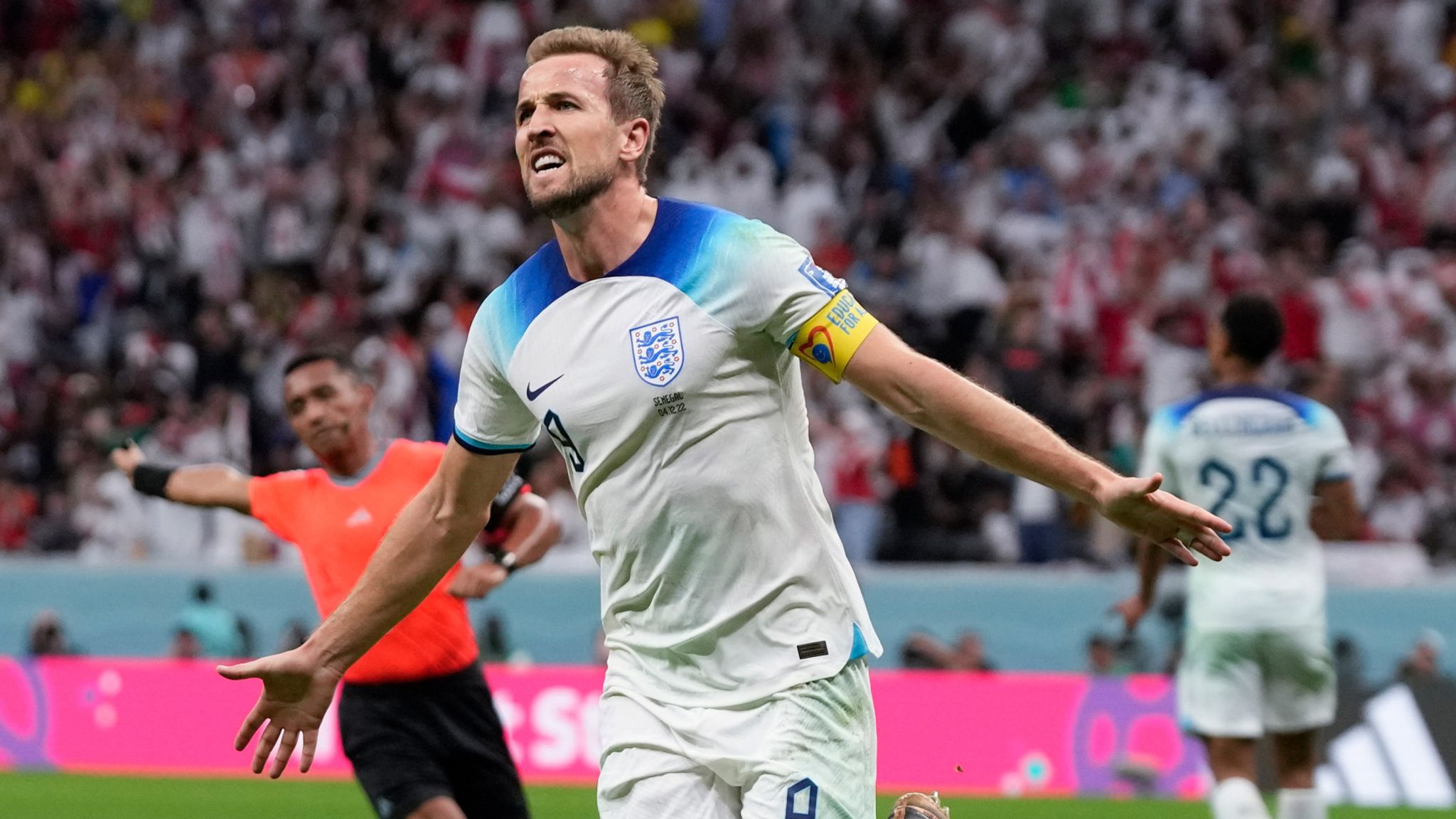 England 3-0 sweep past Senegal to set up World Cup quarter-final with France