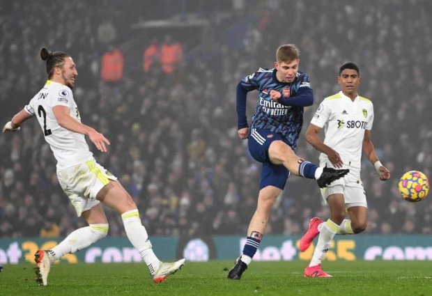 Leeds - Arsenal  1-4: Gabriel Martinelli double helps sink Leeds to continue Arsenal’s upturn