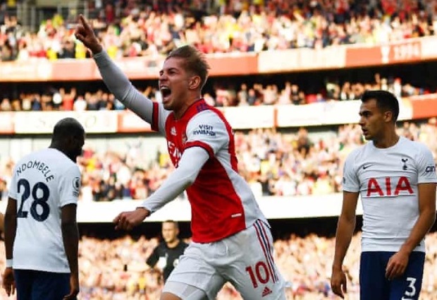 Arsenal 3-1 Tottenham: Rampant Arsenal claim derby spoils as first-half goal blitz sinks Tottenham
