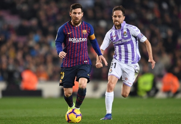 Barcelona 5 -1 Real Valladolid: Messi steals the show as Barca charge to LaLiga summit