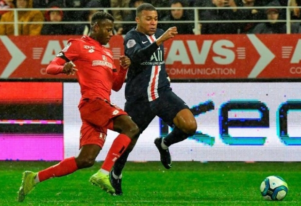Dijon 2 -1 Paris Saint-Germain: Mbappe on target but lethargic leaders stunned on the road