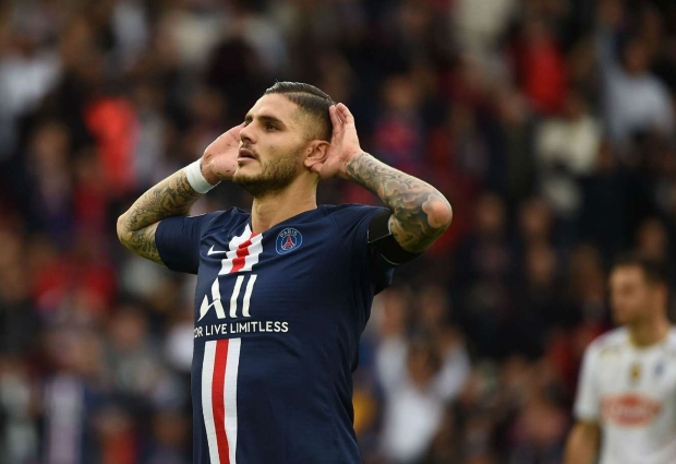 Paris Saint-Germain 4 -0 Angers: Icardi gets up and running in Ligue 1