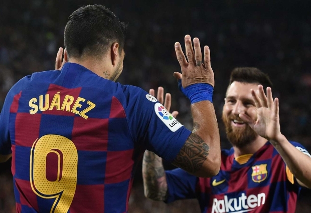 Luis Suarez says 'Everybody knows Messi is the best' 
