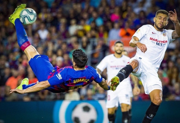Barcelona 4 -0 Sevilla: Suarez, Dembele and Lionel Messi shine without Griezmann