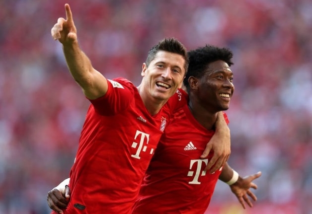 Bayern Munich 6 -1 Mainz: Alaba nets stunner as champions run riot