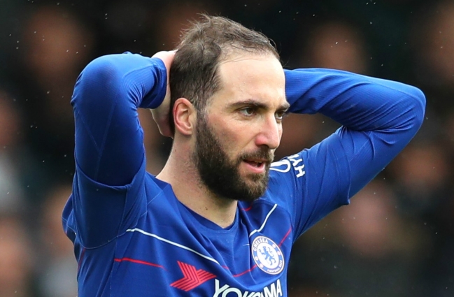 Gonzalo Higuain needs to start scoring fast or Chelsea can kiss goodbye to top four