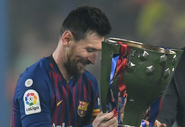 Barcelona 1 -0 Levante: Messi seals latest Barcelona Liga title after win over Levante