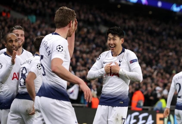 Tottenham 1 -0 Manchester City: Son snatches first-leg lead after Aguero misses penalty