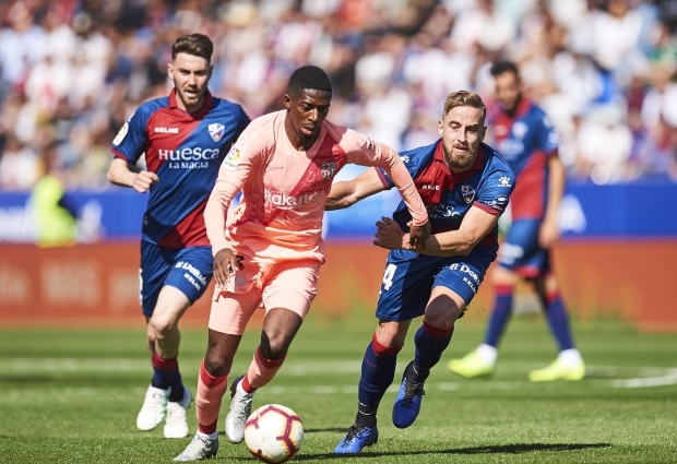 Huesca 0 -0 Barcelona: Leaders held as Valverde rests stars