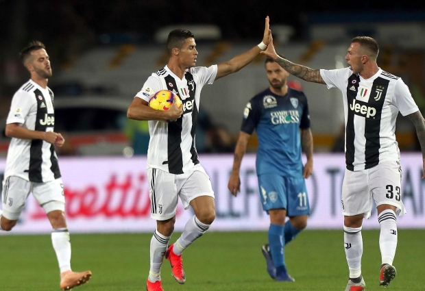 Empoli 1 -2 Juventus: Brilliant Ronaldo leads turnaround with brace