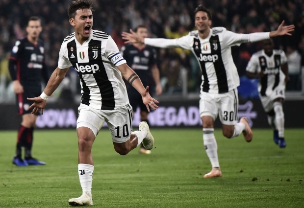 Juventus 3 -1 Cagliari: Dybala puts Bianconeri on path to record start