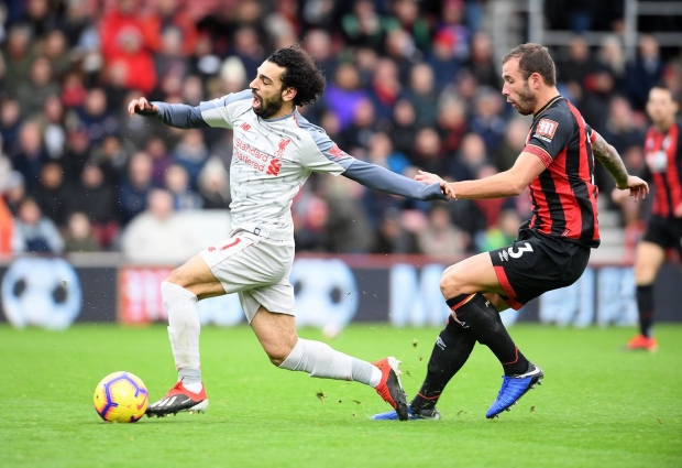 Bournemouth 0 -4 Liverpool: Hat-trick hero Salah sends Reds top