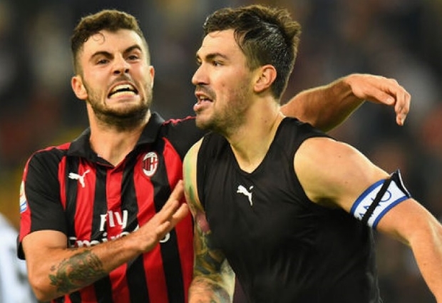 Udinese 0 -1 AC Milan: Romagnoli punishes 10-man hosts in 97th minute