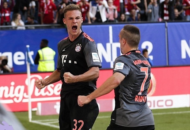 Hamburg 0-1 Bayern Munich: Joshua Kimmich strikes late to maintain Carlo Ancelotti's perfect start to Bundesliga 