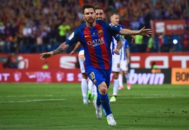 Barcelona 3 -0 Deportivo Alaves: Messi's milestone goal sets up victory