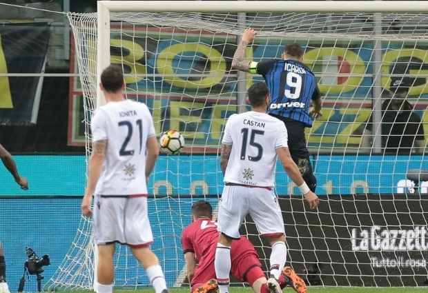 Inter 4 -0 Cagliari: Icardi shines as Nerazzurri climb to third
