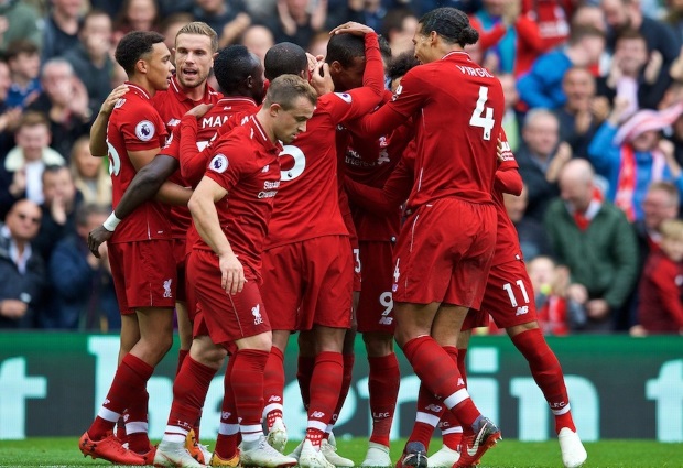 Liverpool 3 Southampton 0: Salah ends goalless run as Reds make best Premier League start