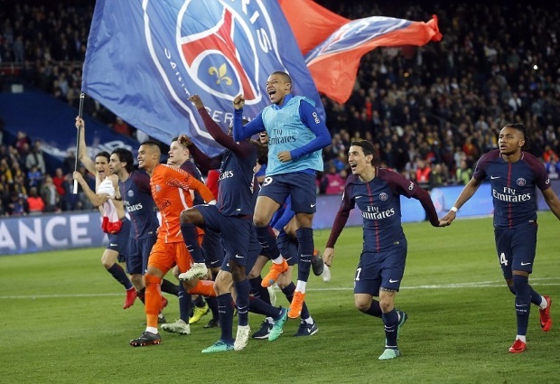 Paris Saint-Germain 7 -1 Monaco: Seventh heaven as sensational PSG regain the Ligue 1 title