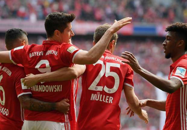 Bayern Munich 6 -0 Augsburg  Lewandowski hits hat-trick in big Bavarian derby win