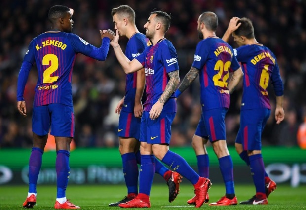 Barcelona 4 -0 Deportivo La Coruna: Luis Suarez and Tottenham flop Paulinho grab braces for La Liga leaders