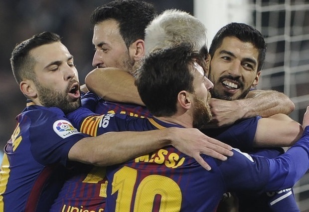 Real Betis 0 -5 Barcelona: Lionel Messi and Luis Suarez get two each as Ernesto Valverde’s side go 11 points clear at the top of La Liga