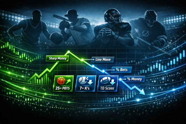 Read more about the article Sharp Money & Line Movement Tracker