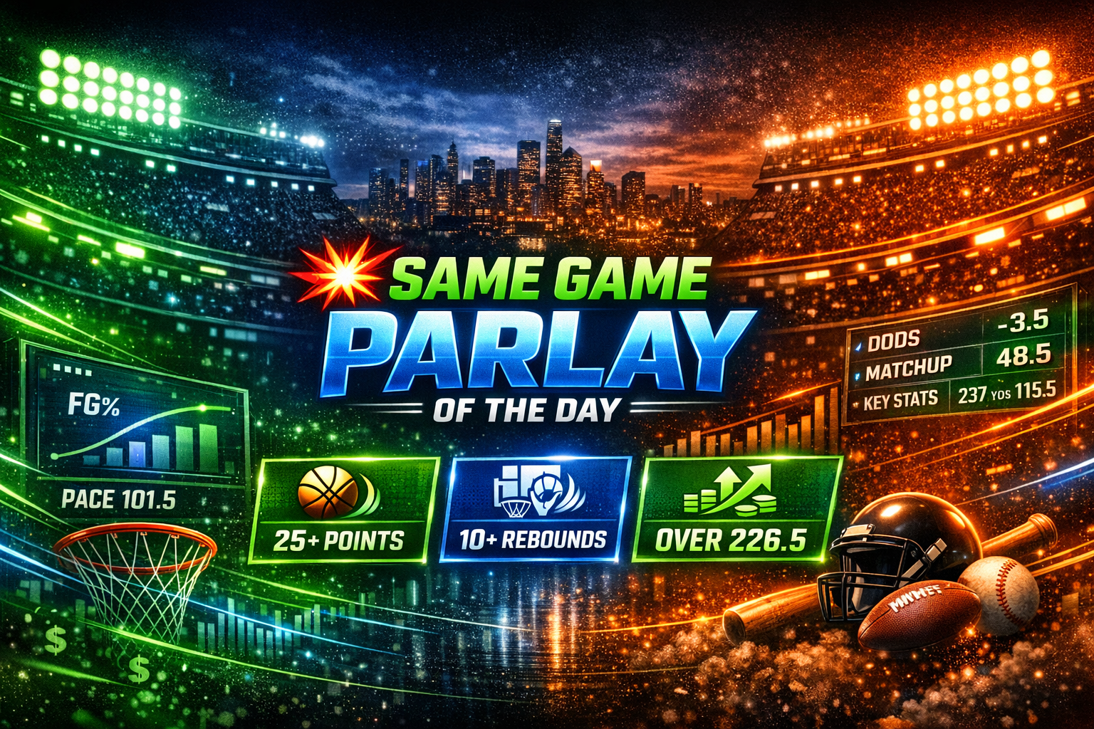 Same Game Parlay of the Day